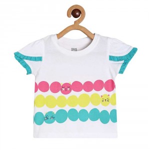 Miniklub Knit Top - 6-9m, White